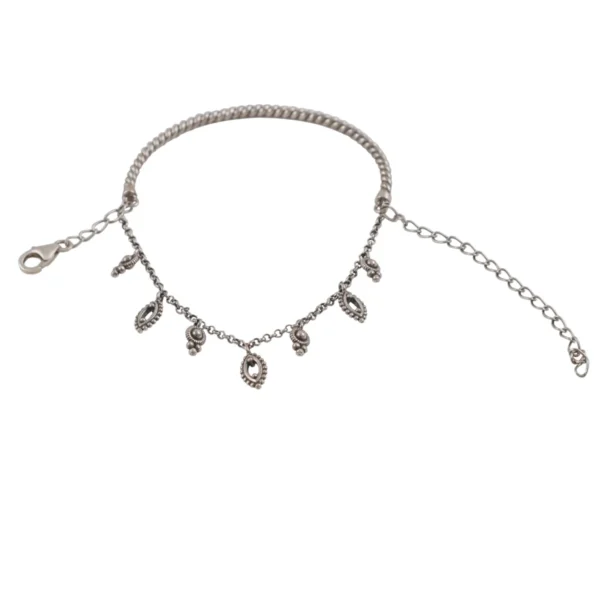 Esmeralda Charm Bracelet <br><p class="subhedi">Sterling Silver</p>