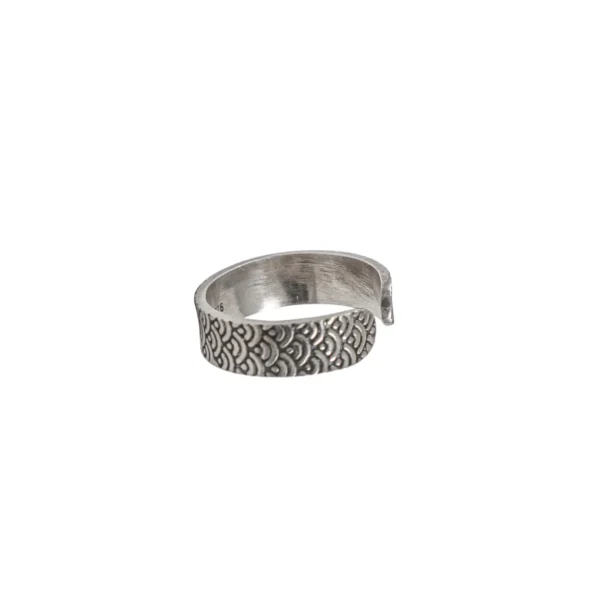 Ocean Toe Ring <br><p class="subhedi">Sterling Silver</p>