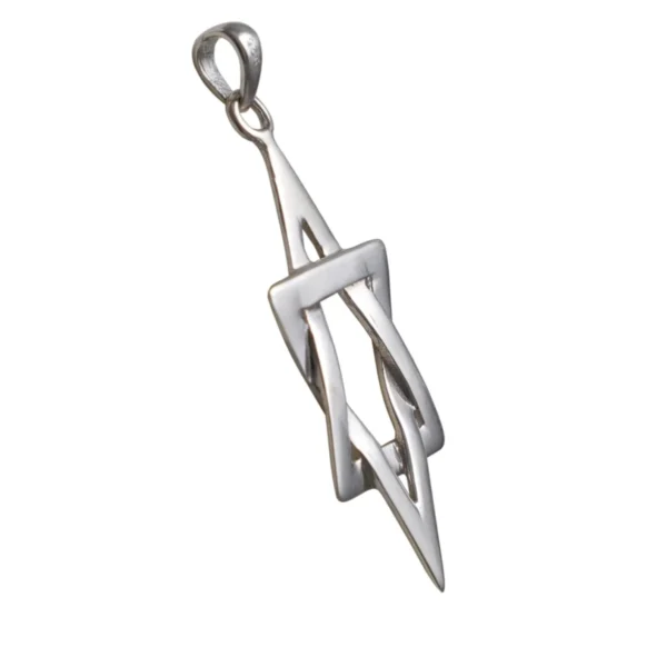 Pendant Star of David <br><p class="subhedi">Sterling Silver</p> - Image 2