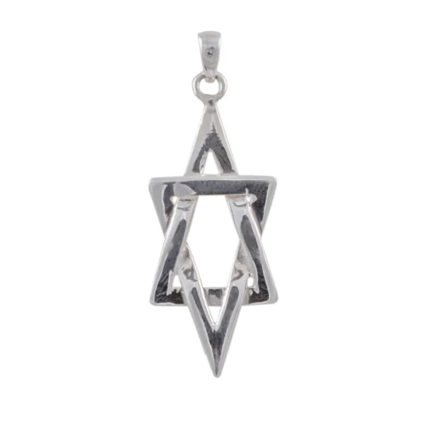 Pendant Star of David <br><p class="subhedi">Sterling Silver</p>