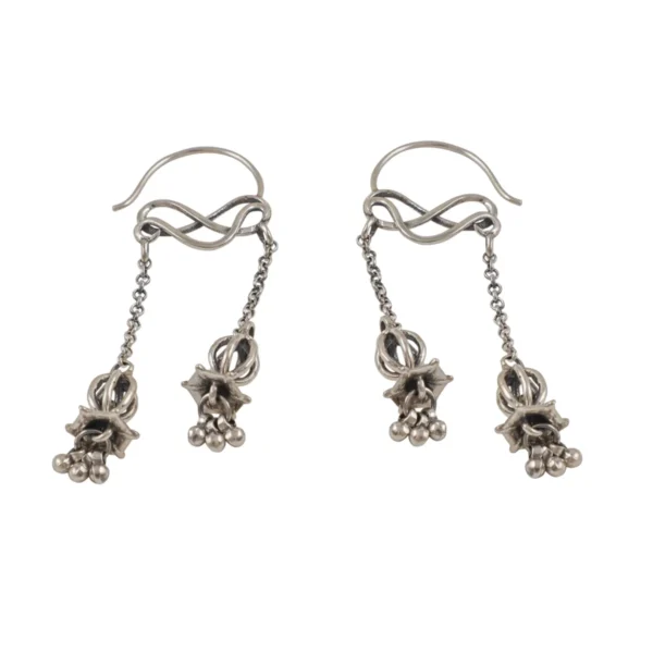 Ora Earrings Pair <br><p class="subhedi">Sterling Silver</p> - Image 3