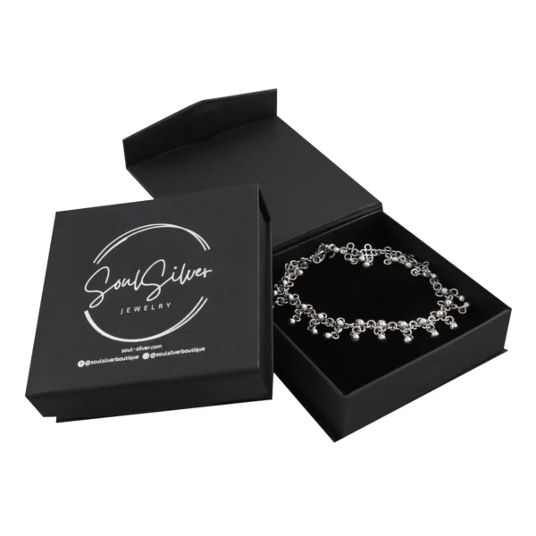 Sea Bubbles Anklet <br><p class="subhedi">Sterling Silver</p> - Image 4